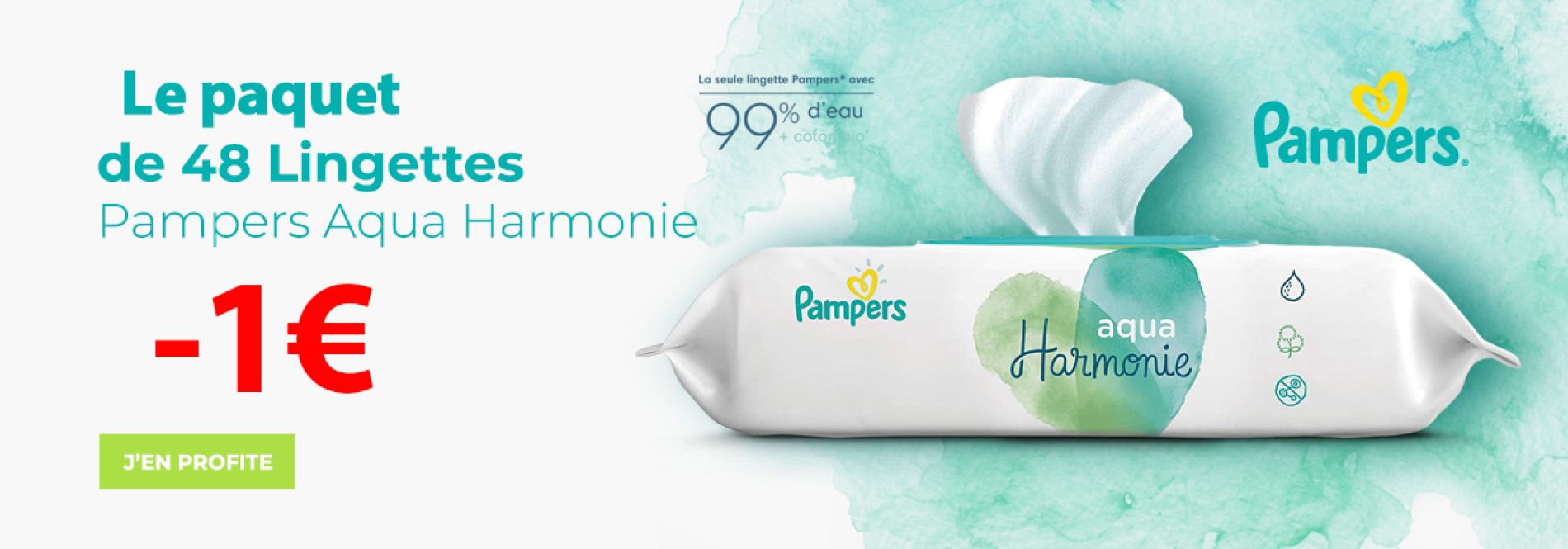 Pampers Harmonie Lingettes