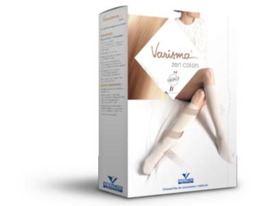 Varisma Zen Coton - Chaussettes Femme - Classe 2 - Taille 3 Normal - Beige Clair