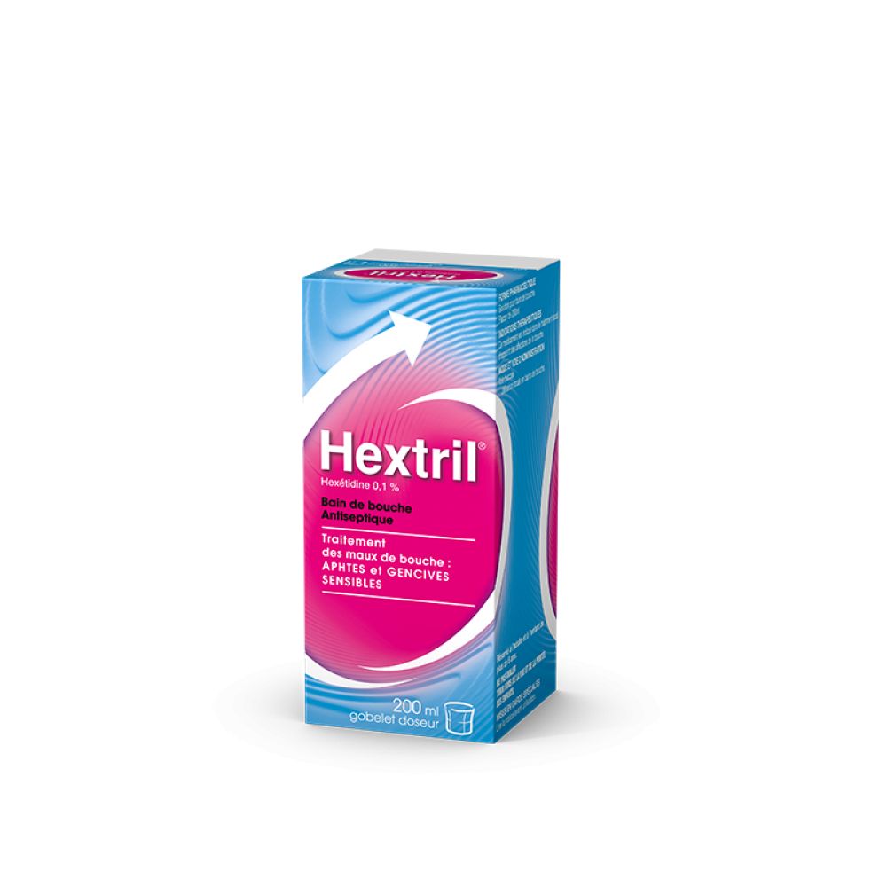 Hextril Bain De Bouche Antiseptique 200 Ml hextril-bain-de-bouche-antiseptique-200-ml