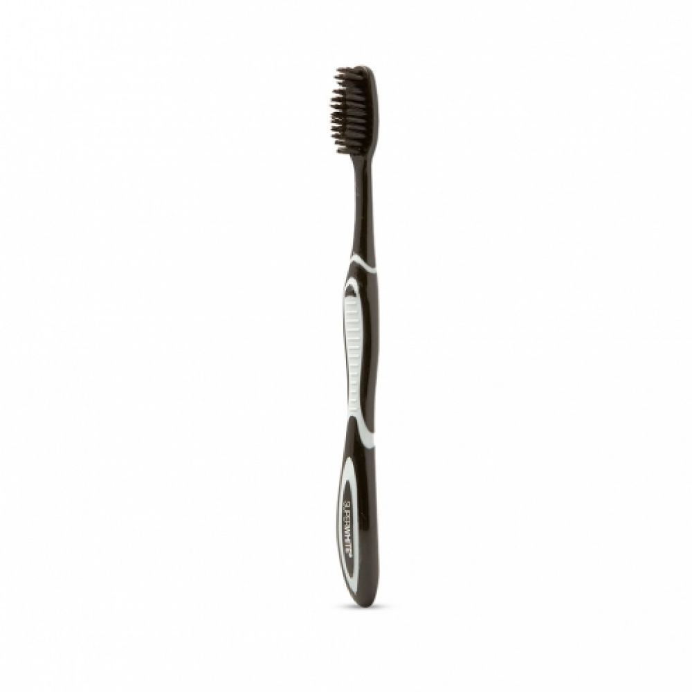 Verre à Brosses à Dents Ridder Touch - Noir - 7x7x11,8 Cm - Lavable Au Lave-vaisselle