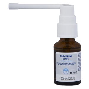 ELGYDIUM Clinic Cicalium - spray traitement aphte 15 ml