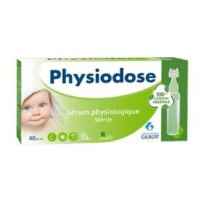 Physiodose Serum physiologique 40x5ml