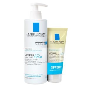 Lipikar Baume AP+M 400 ml + Huile Lavante Offerte