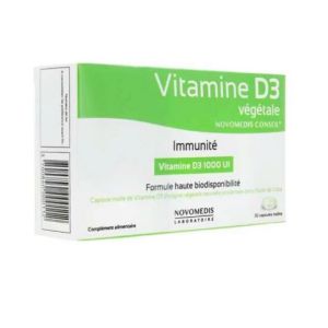 Fadiamone Végétale Vitamine D3 30 Capsules molles