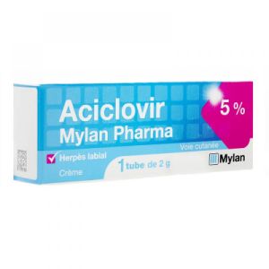 Aciclovir 5% crème - Tube de 2g