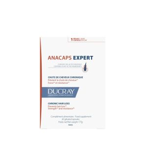 Ducray Complément alimentaire Chute de cheveux ANACAPS EXPERT 30 u