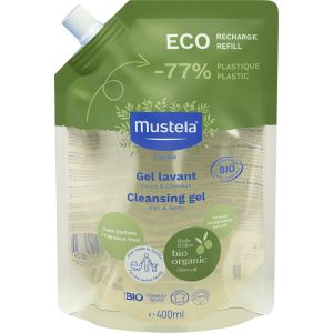Eco-recharge gel lavant certifié Bio
 - Eco-recharge 400ml