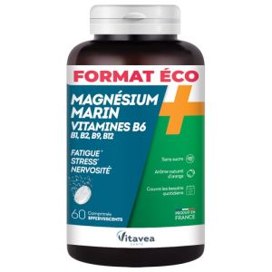 Magnésium +Vitamine B - 60 Comprimés Effervescents