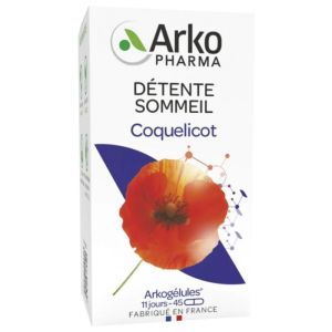 Arkogelules Coquelicot - 45 Gélules