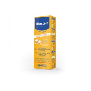 Mustela Lait solaire visage SPF 50+ 40ml