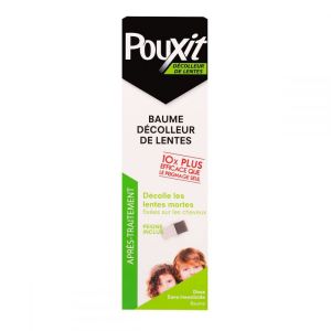 Baume décolleur lentes Pouxit x 100 g + peigne