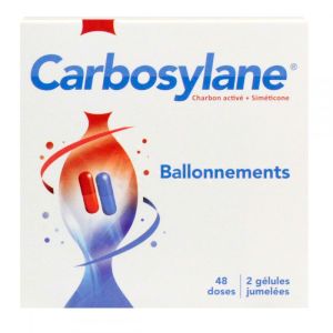 Carbosylane Ballonements gélules - 48 doses