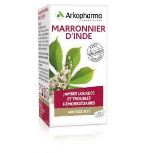 Arkogélules marronnier Inde 45 gélules