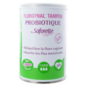 Florgynal tampon probiotique applicateur super /9