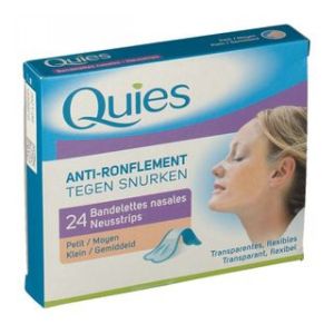 Bandelettes nasales anti-ronflement – 24 bandelettes