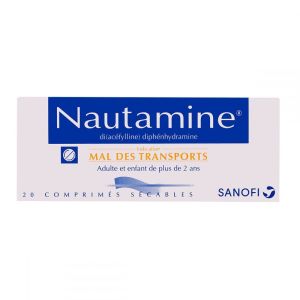 Nautamine Sanofi x 20 comprimés sécables