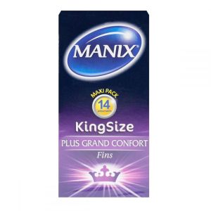 Manix King Size préservatifs - 14 préservatifs