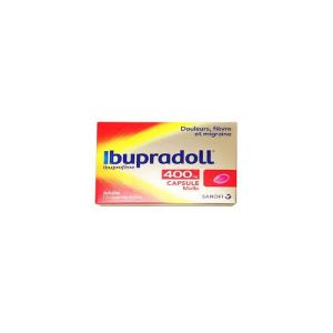 Ibupradoll 400mg      - 10 capsules molles