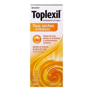 Toplexil sirop toux sèche 150ml