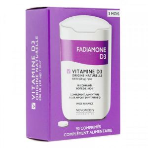 Fadiamone Vitamine D3 Novomedis 90 Comprimés