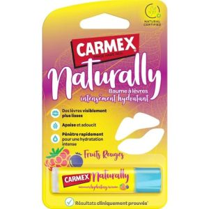 Carmex Naturally Stick lèvres Fruits rouge 4.25g
