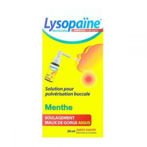 Lysopaïne pulvérisation buccale 20 ml - Boehringer