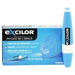 Traitement mycose de l'ongle Excilor stylet 400 applications