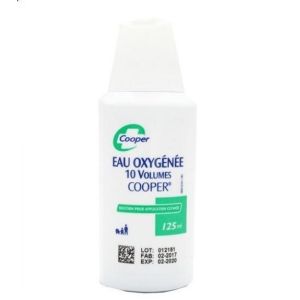 Eau Oxygenee Cooper 10 volumes - 125 mL