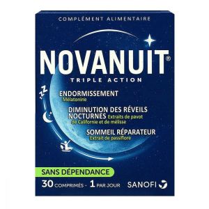 Novanuit sommeil 30 comprimés