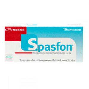 Spasfon 10 suppositoires