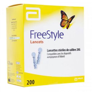 Freestyle Papillon - 200 Lancettes