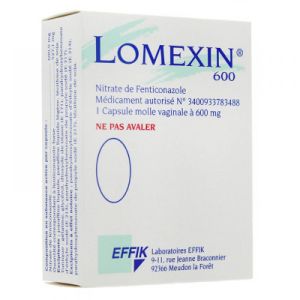 Lomexin 600mg Capsule Vaginale - 1 ovule