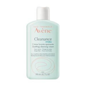 Cleanance HYDRA Crème lavante apaisante peaux desséchées et irritées par traitements 200 ml