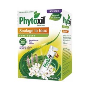 Phytoxil Toux Sans Sucre - 12 Sachets