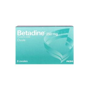 Betadine 250mg - 8 ovules