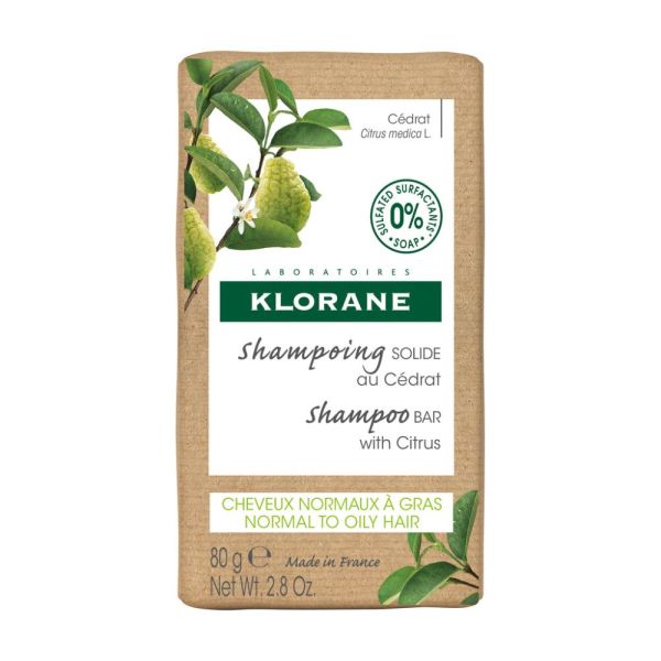 Cédrat Shampooing solide 80g