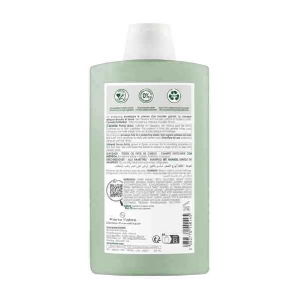 Amande Shampooing 2 en 1 400ml