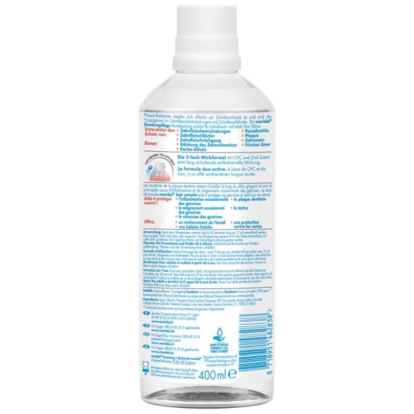 Bain de bouche meridol Soin complet - 400ml