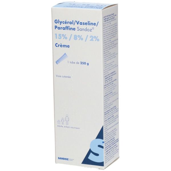 Glycerol Vaseline Paraffine Crème - 250g