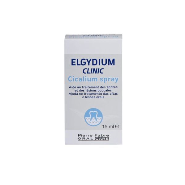 ELGYDIUM Clinic Cicalium - spray traitement aphte 15 ml