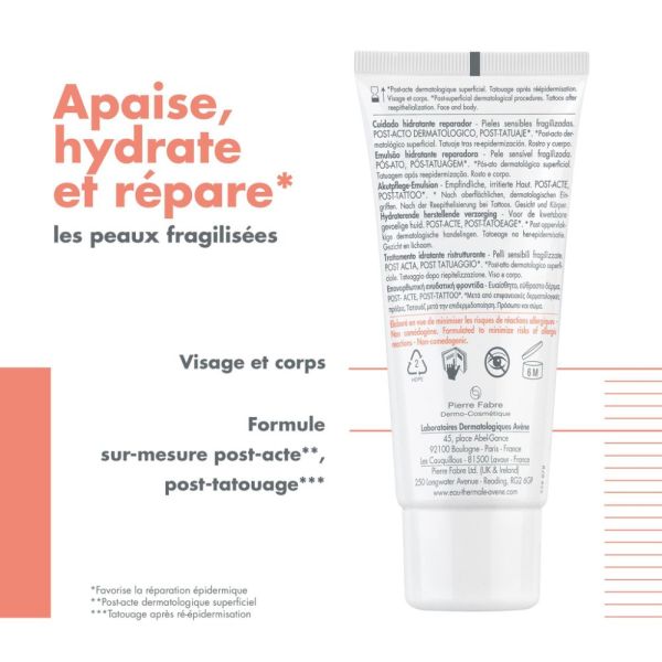 Cicalfate+ Soin hydratant réparateur post-acte, post-tatouage 40 ml