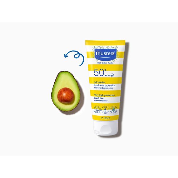 Lait Solaire très haute protection SPF 50+ -