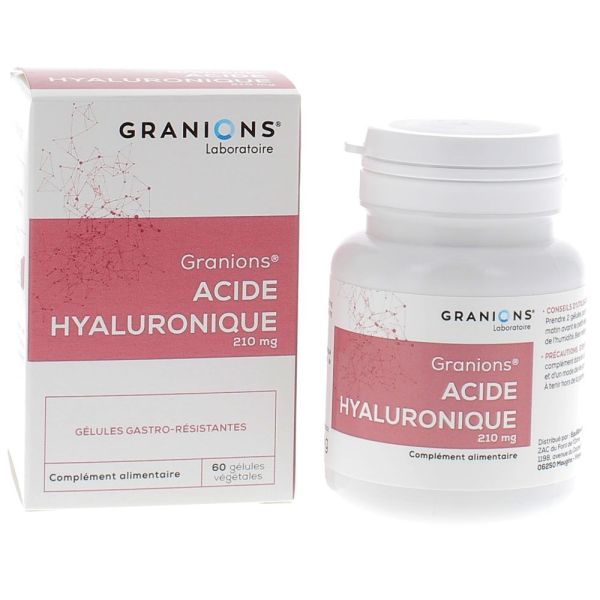 Acide hyaluronique – 60 gélules