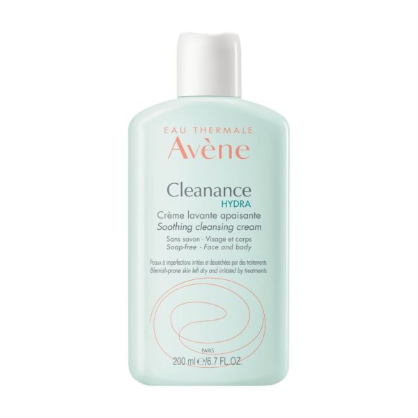 Cleanance HYDRA Crème lavante apaisante peaux desséchées et irritées par traitements 200 ml