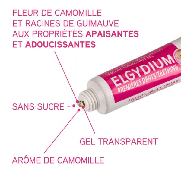 ELGYDIUM Gel premières dents - bébé 15 ml