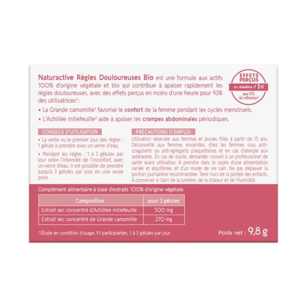 Règles douloureuses BIO 30 Gélules