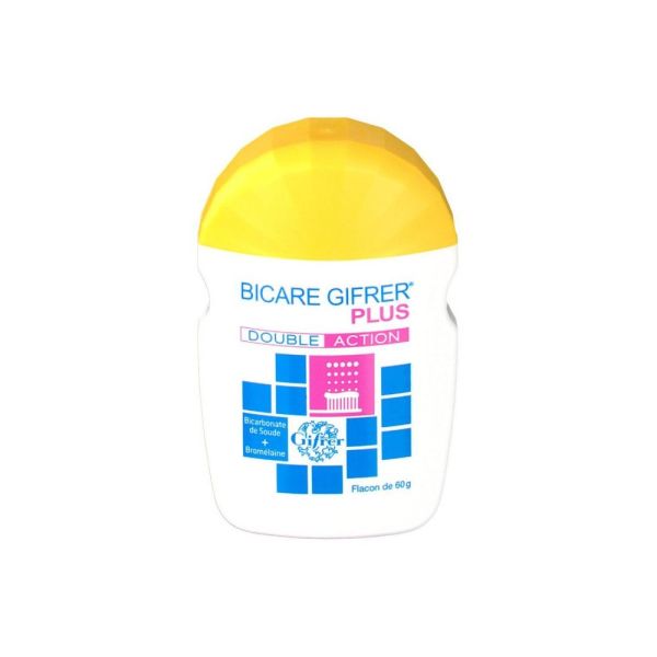 Bicare+ Poudre Double Action - Flacon Poudreur 60g