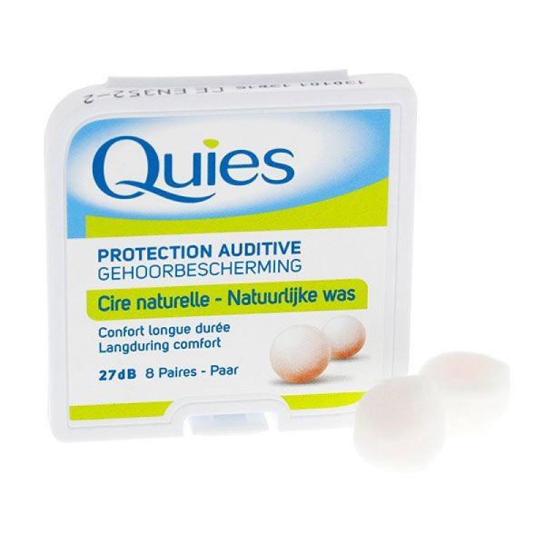 Boules Quies Protec Auditiv Cire Naturell