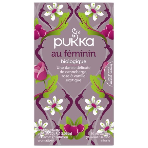 Infusion Au Feminin (20 Infusettes) Pukka