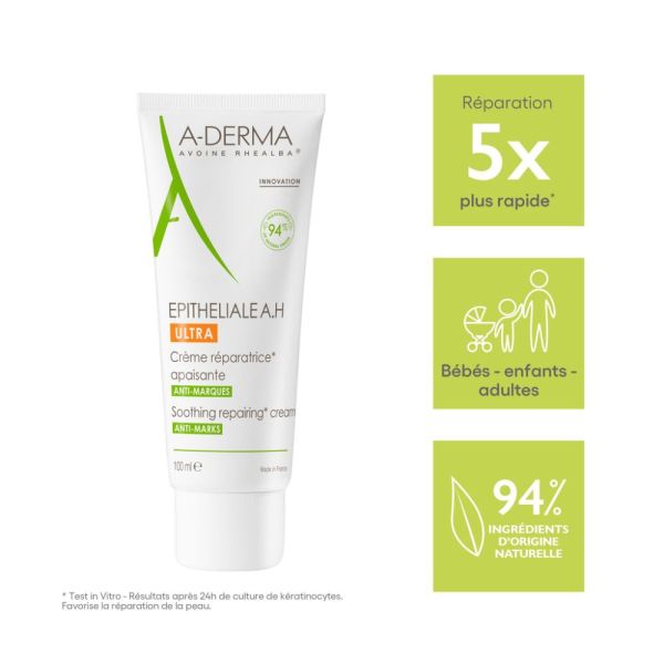 Epithélial A.H Ultra Crème réparatrice apaisante anti-marques 100 ml